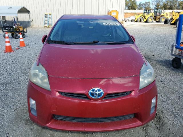 JTDKN3DU3A0241285 - 2010 TOYOTA PRIUS Қызыл фото 5