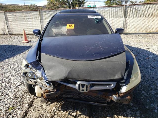 1HGCM66594A065440 - 2004 HONDA ACCORD EX Mavi foto 5