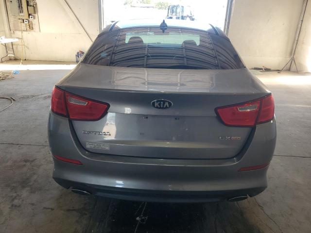5XXGN4A72FG493027 - 2015 KIA OPTIMA EX SILVER photo 6