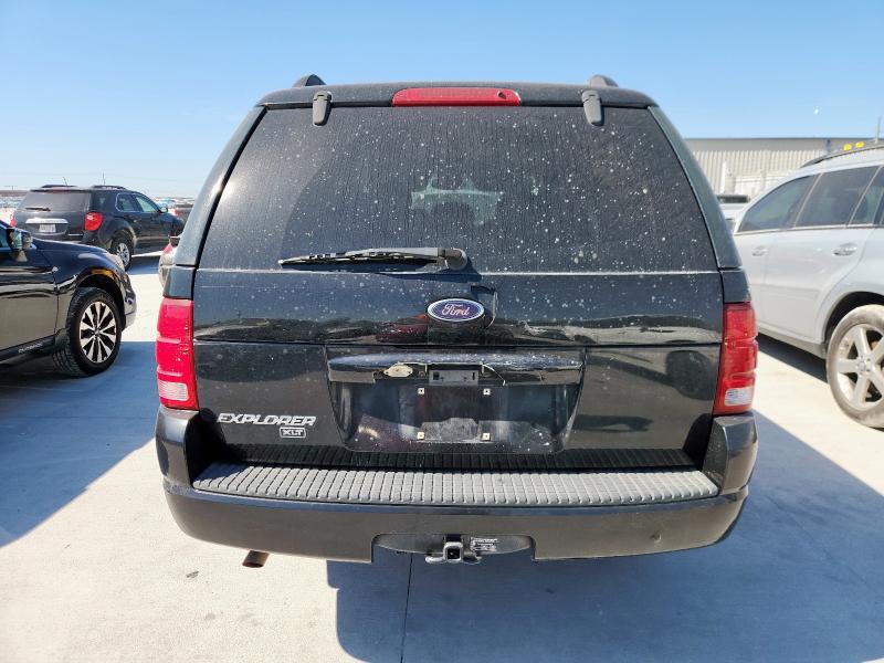 1FMZU63K44UB33639 - 2004 FORD EXPLORER XLT BLACK photo 6