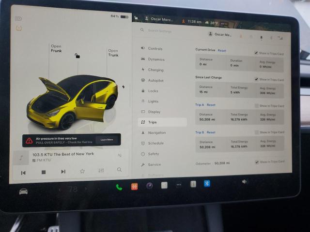 7SAYGDEF1PF788899 - 2023 TESLA MODEL Y Qara foto 9