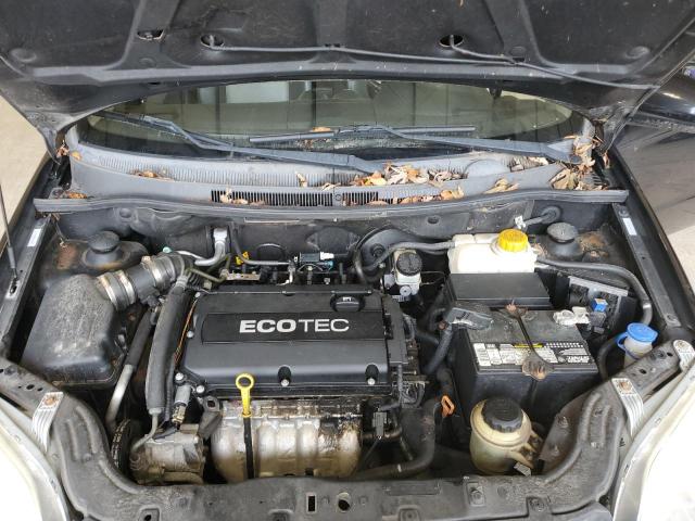 KL1TG56EX9B353766 - 2009 CHEVROLET AVEO LT BLACK photo 11