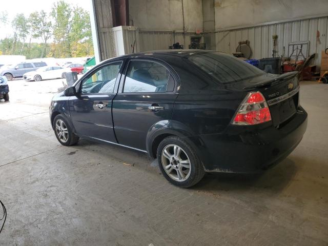 KL1TG56EX9B353766 - 2009 CHEVROLET AVEO LT BLACK photo 2