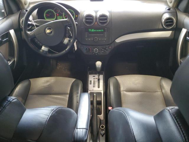 KL1TG56EX9B353766 - 2009 CHEVROLET AVEO LT BLACK photo 8
