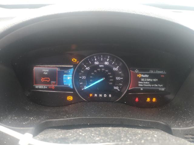 1FM5K8F88KGB16242 - 2019 FORD EXPLORER LIMITED Чорний фото 9