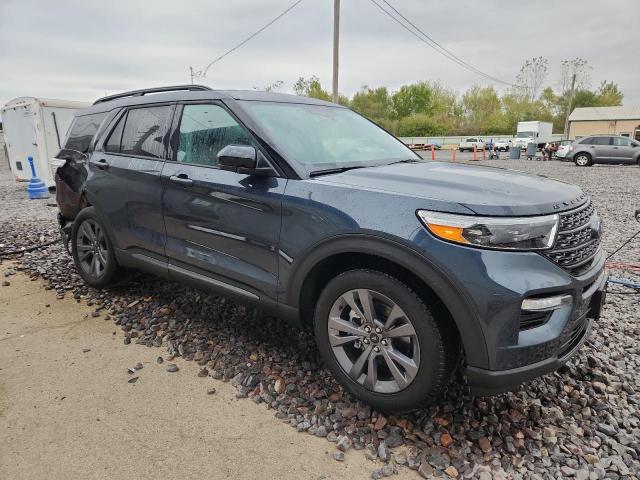 1FMSK7DH3PGB07858 - 2023 FORD EXPLORER XLT Mavi fotoğraf 4