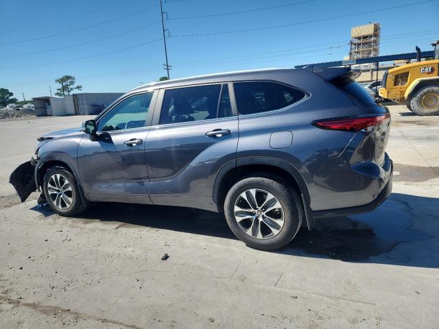 5TDKDRAH3PS002936 - 2023 TOYOTA HIGHLANDER L GRAY photo 2