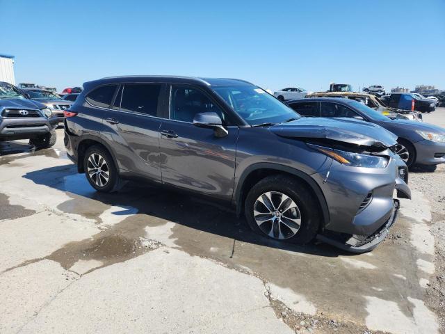 5TDKDRAH3PS002936 - 2023 TOYOTA HIGHLANDER L GRAY photo 4