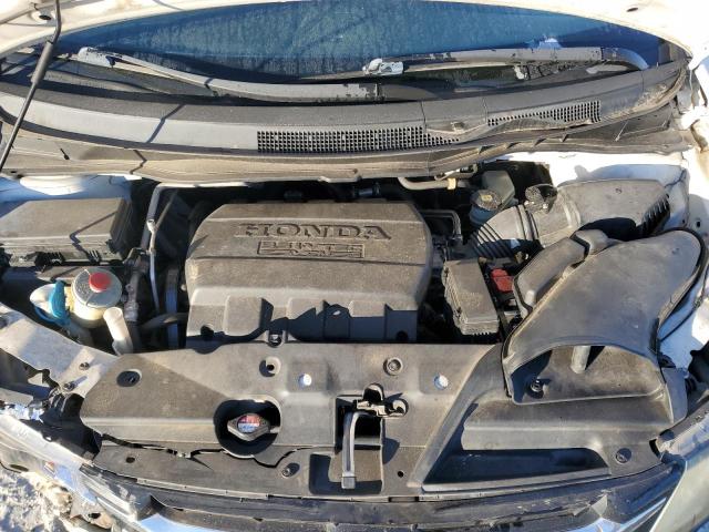 5FNRL5H62FB003397 - 2015 HONDA ODYSSEY EXL WHITE photo 12