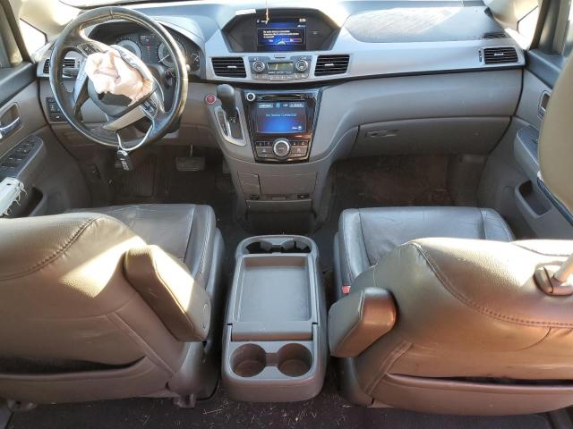 5FNRL5H62FB003397 - 2015 HONDA ODYSSEY EXL WHITE photo 8