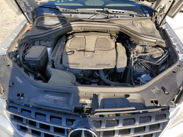 4JGDA5HB6FA457931 - 2015 MERCEDES-BENZ ML 350 4MATIC SILVER photo 12