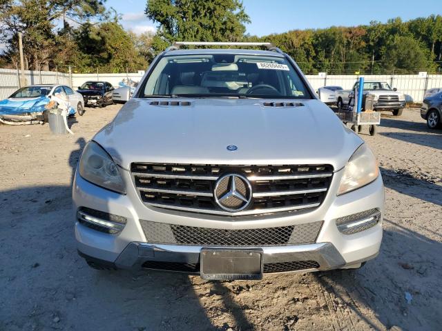 4JGDA5HB6FA457931 - 2015 MERCEDES-BENZ ML 350 4MATIC SILVER photo 5
