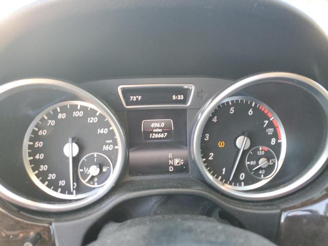 4JGDA5HB6FA457931 - 2015 MERCEDES-BENZ ML 350 4MATIC SILVER photo 9