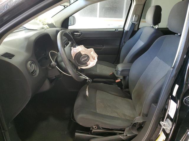 1C4NJDBB6ED504433 - 2014 JEEP COMPASS SPORT BLACK photo 7