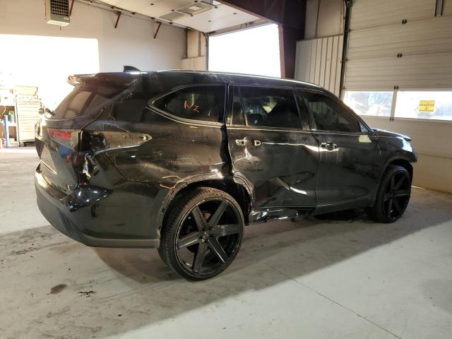 5TDGZRBH0MS533772 - 2021 TOYOTA HIGHLANDER XLE BLACK photo 3