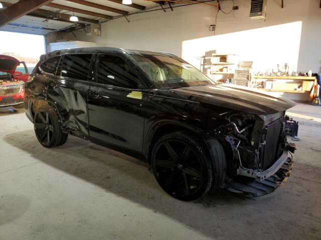 5TDGZRBH0MS533772 - 2021 TOYOTA HIGHLANDER XLE BLACK photo 4