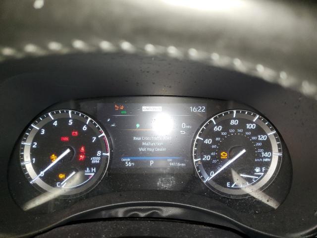 5TDGZRBH0MS533772 - 2021 TOYOTA HIGHLANDER XLE BLACK photo 9