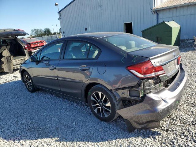 19XFB2F86FE053749 - 2015 HONDA CIVIC EX GRAY photo 2