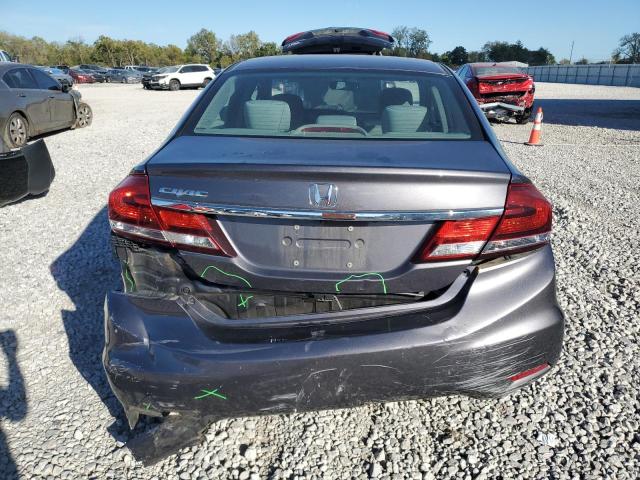 19XFB2F86FE053749 - 2015 HONDA CIVIC EX GRAY photo 6