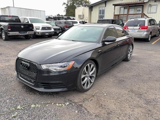 WAUHGAFC2CN123342 - 2012 AUDI A6 PRESTIGE BLACK photo 2