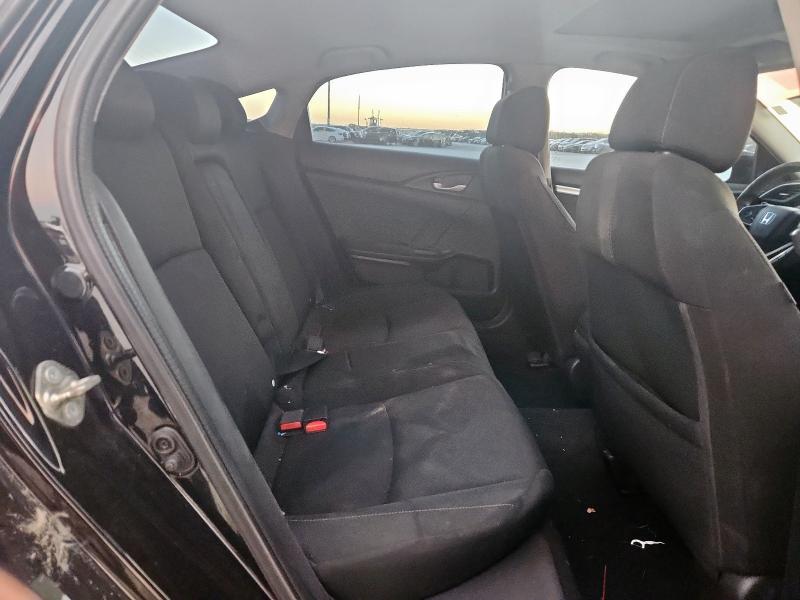 19XFC2F75HE050123 - 2017 HONDA CIVIC EX BLACK photo 10