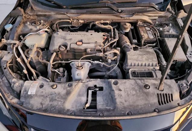 19XFC2F75HE050123 - 2017 HONDA CIVIC EX BLACK photo 11