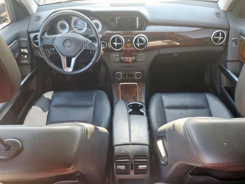 WDCGG5HBXFG431629 - 2015 MERCEDES-BENZ GLK 350 BLACK photo 8