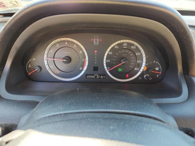 1HGCS2B81CA006881 - 2012 HONDA ACCORD EXL WHITE photo 9