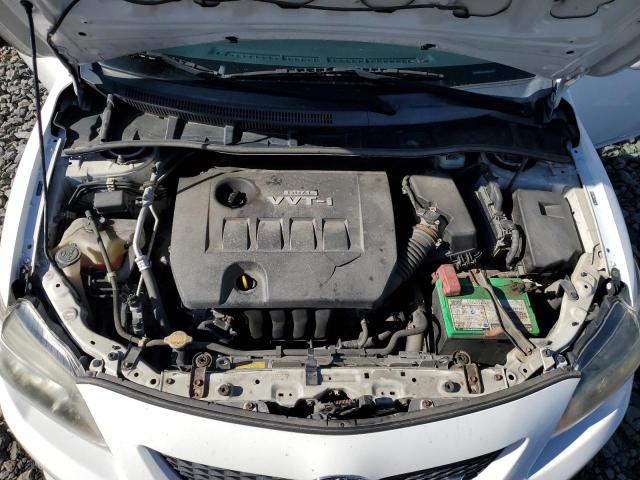 2T1BU4EE1AC461482 - 2010 TOYOTA COROLLA BASE WHITE photo 11