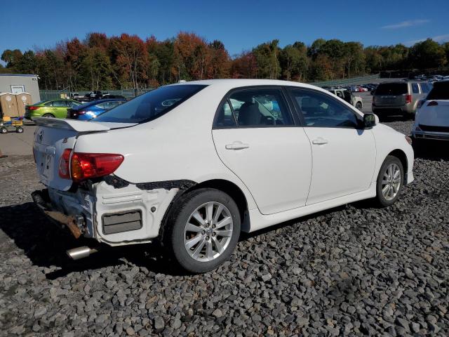 2T1BU4EE1AC461482 - 2010 TOYOTA COROLLA BASE WHITE photo 3