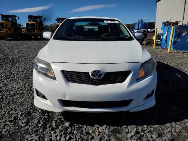 2T1BU4EE1AC461482 - 2010 TOYOTA COROLLA BASE WHITE photo 5