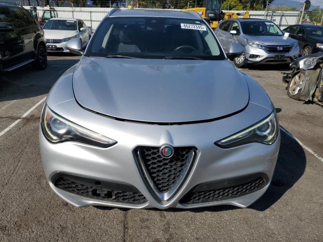 ZASFAKBN6J7B80502 - 2018 ALFA ROMEO STELVIO TI SILVER photo 5