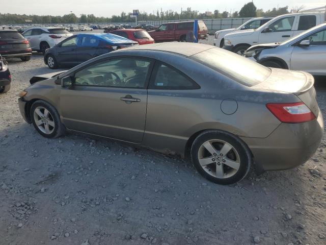 2HGFG118X6H505646 - 2006 HONDA CIVIC EX GRAY photo 2