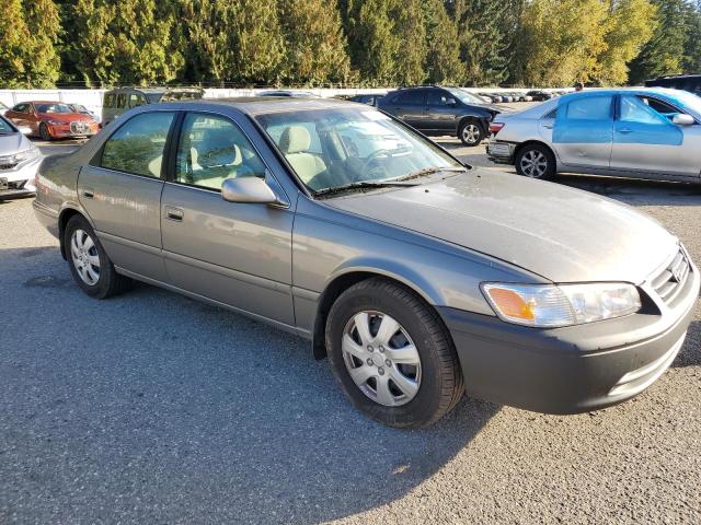 4T1BG22K11U034601 - 2001 TOYOTA CAMRY CE GRAY photo 4