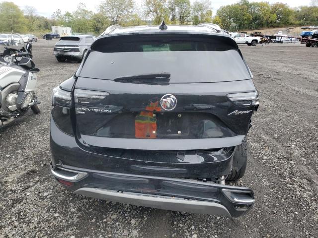 LRBFZSR41MD191815 - 2021 BUICK ENVISION AVENIR Czarny zdjęcie 6