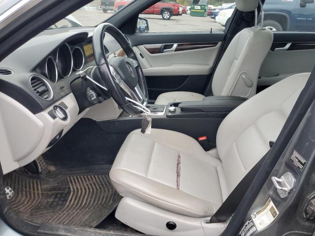 WDDGF8BB7CA713749 - 2012 MERCEDES-BENZ C 300 4MATIC BLUE photo 7