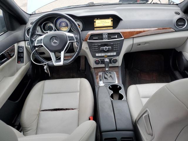 WDDGF8BB7CA713749 - 2012 MERCEDES-BENZ C 300 4MATIC BLUE photo 8