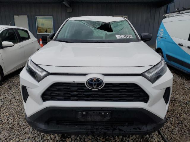 2T3F1RFV0RC424979 - 2024 TOYOTA RAV4 LE WHITE photo 5