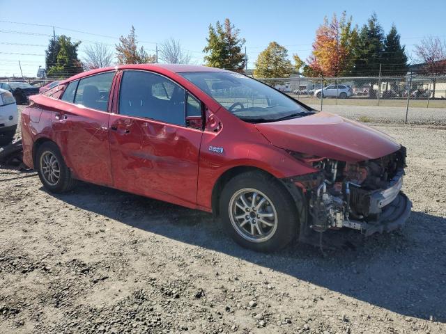 JTDKARFP2H3041884 - 2017 TOYOTA PRIUS PRIM Tünd qırmızı foto 4