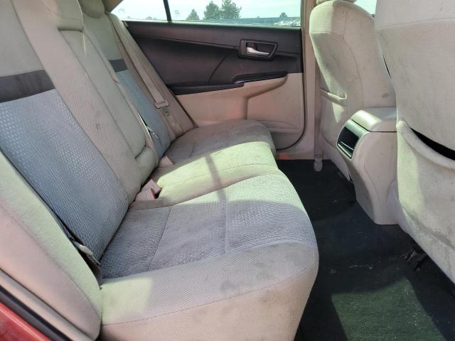 4T1BF1FK6CU564671 - 2012 TOYOTA CAMRY BASE წითელი ფოტო 10