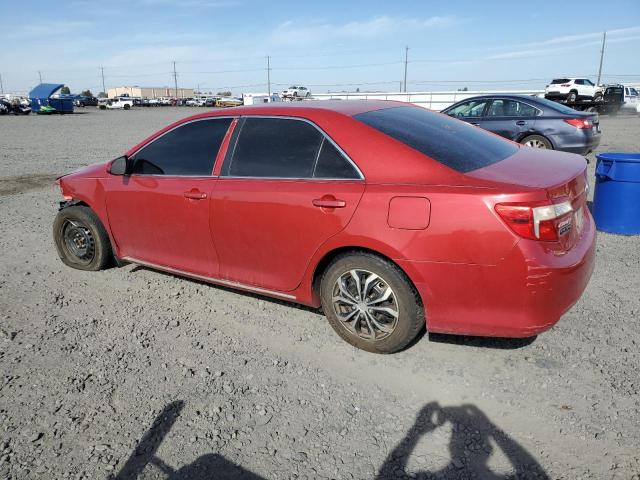 4T1BF1FK6CU564671 - 2012 TOYOTA CAMRY BASE წითელი ფოტო 2