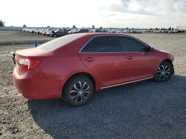 4T1BF1FK6CU564671 - 2012 TOYOTA CAMRY BASE წითელი ფოტო 3