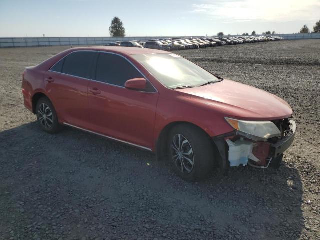 4T1BF1FK6CU564671 - 2012 TOYOTA CAMRY BASE წითელი ფოტო 4