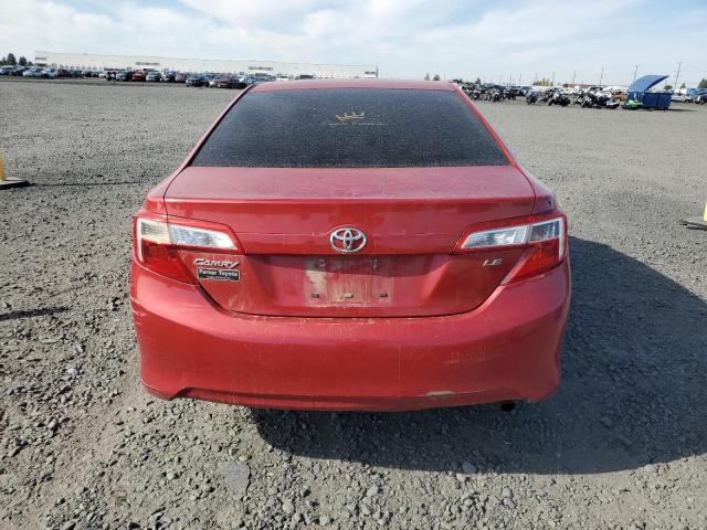 4T1BF1FK6CU564671 - 2012 TOYOTA CAMRY BASE წითელი ფოტო 6