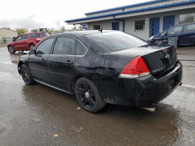 2G1WG5E35D1126251 - 2013 CHEVROLET IMPALA LT BLACK photo 2