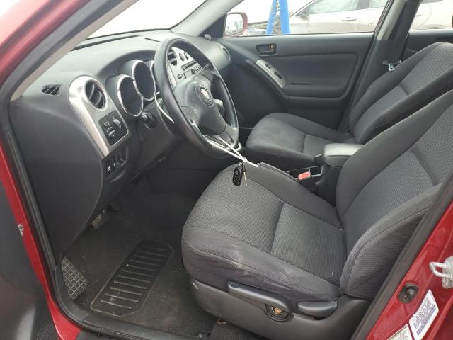 5Y2SM65836Z442015 - 2006 PONTIAC VIBE RED photo 7