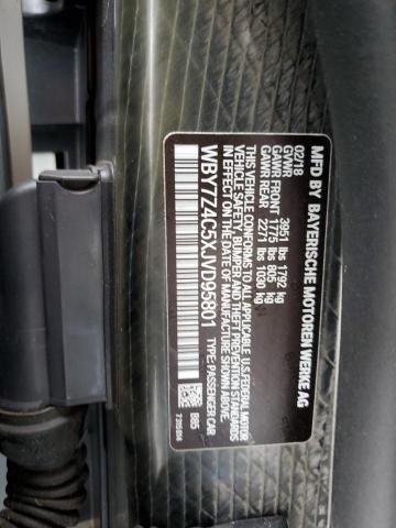 WBY7Z4C5XJVD95801 - 2018 BMW I3 REX თეთრი ფოტო 13