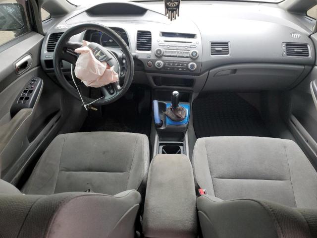 1HGFA15598L012533 - 2008 HONDA CIVIC LX BLUE photo 8