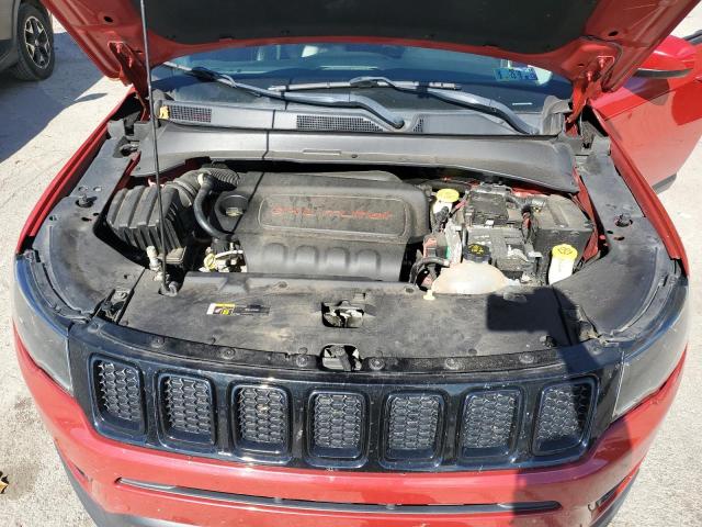 3C4NJDBB2JT299116 - 2018 JEEP COMPASS LATITUDE 红色 照片 12