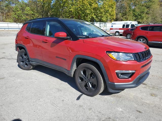 3C4NJDBB2JT299116 - 2018 JEEP COMPASS LATITUDE 红色 照片 4
